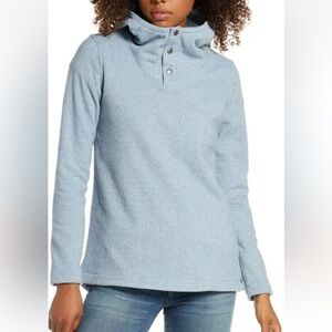 The North Face Women’s Knit Stitch Fleece Hoodie - Blue - Small